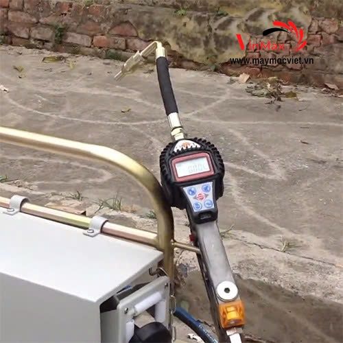 Xe bơm dầu thùng phuy có đồng hồ định lượng HG-948