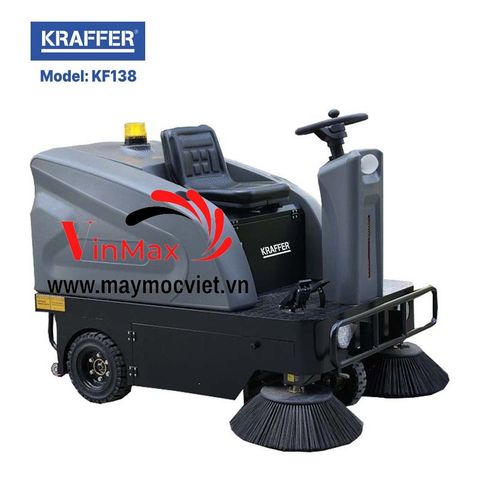 Máy quét rác ngồi lái Kraffer KF138