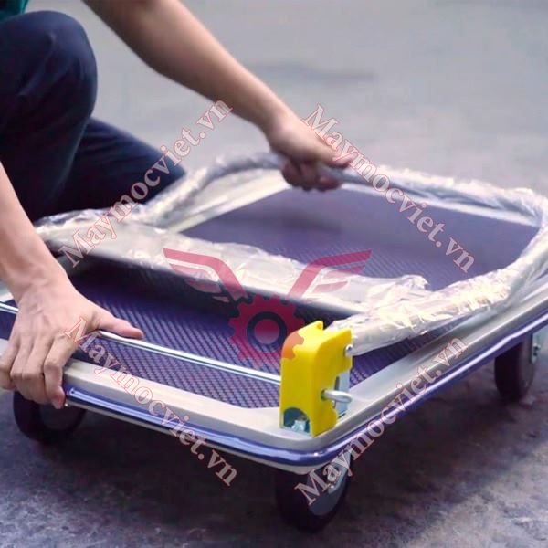 Xe Đẩy Hàng 4 Bánh Jumbo HB-210C Tải Trọng 300Kg