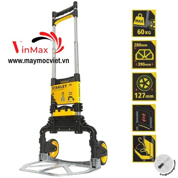 XE ĐẨY HÀNG BẰNG TAY 2 BÁNH STANLEY SXWTD-FT516