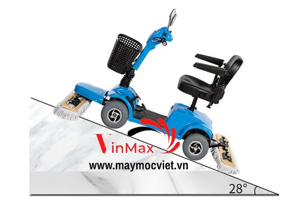 Xe lau sàn ngồi lái dùng chạy pin Lithium Turbo TBX312