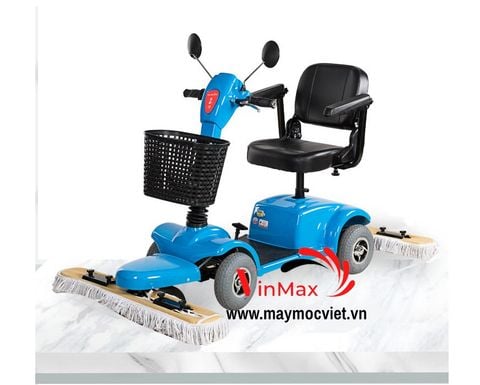 Xe lau sàn ngồi lái dùng chạy pin Lithium Turbo TBX432