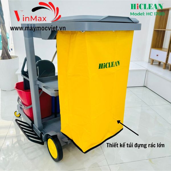 Xe dọn phòng khách sạn HiClean HC 170D