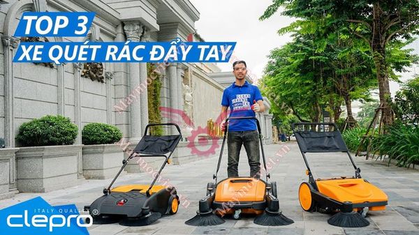 Xe quét rác đẩy tay Clepro CW 103/2