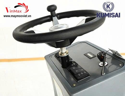 Xe quét rác ngồi lái Kumisai KMS 160E