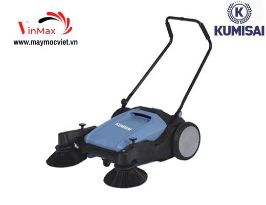 Xe quét rác đường đẩy tay mini Kumisai KMS70