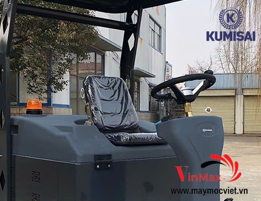 Xe quét rác công nghiệp Kumisai KMS-1400E