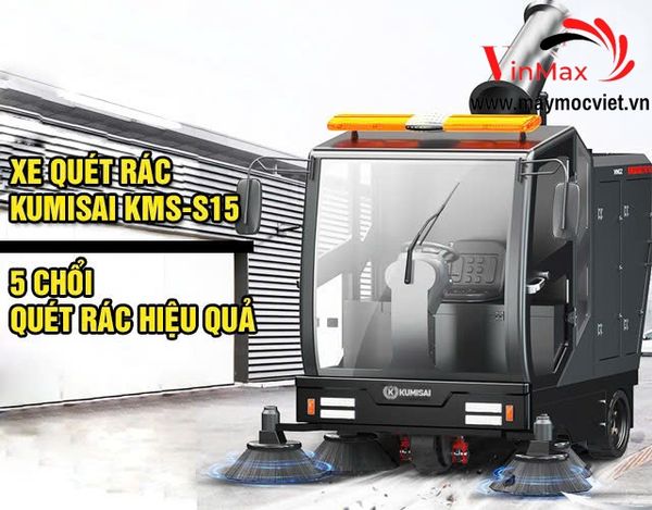 Xe quét rác Kumisai KMS-S15