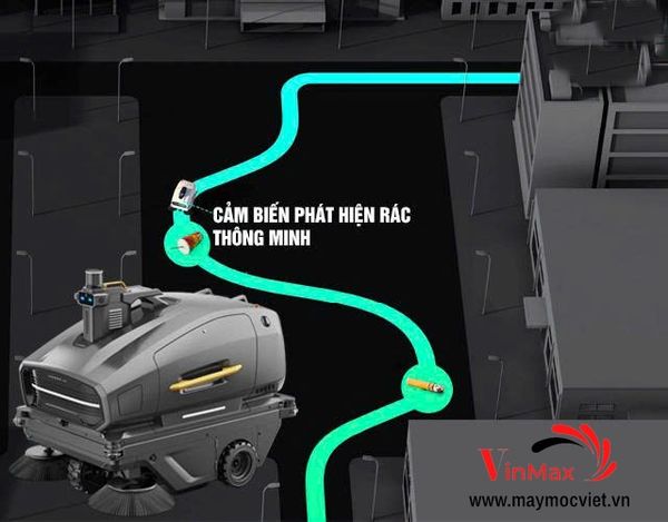 Xe quét rác tự động Kumisai KMS 130E
