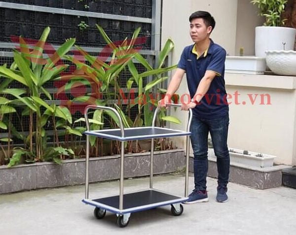 Xe Đẩy Hàng 2 Tầng Jumbo HL120D