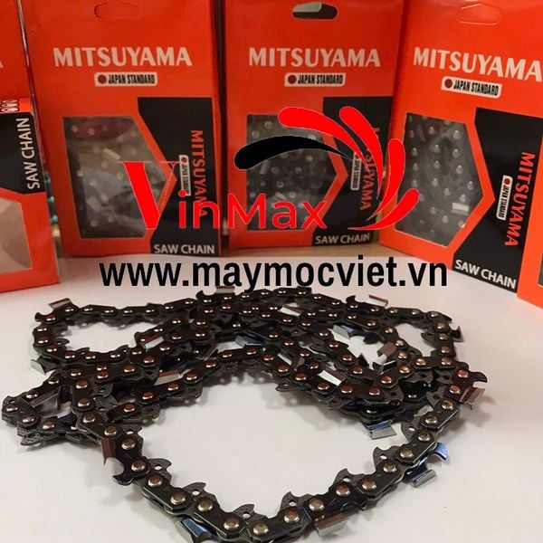 Xích 34 mắt lam 50 máy cưa xăng Mitsuyama