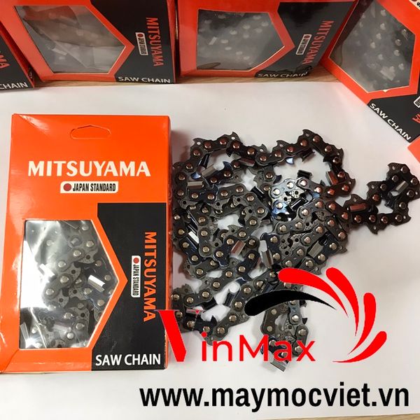 Xích 34 mắt lam 50 máy cưa xăng Mitsuyama