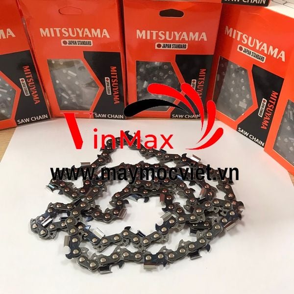 Xích 34 mắt lam 50 máy cưa xăng Mitsuyama