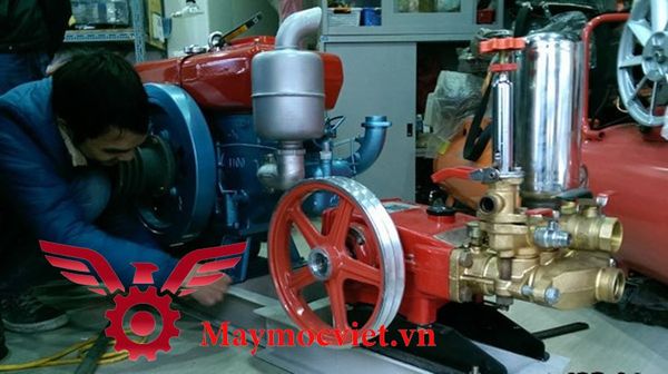 Máy xịt rửa dây đai đầu nổ Diezel XVM120
