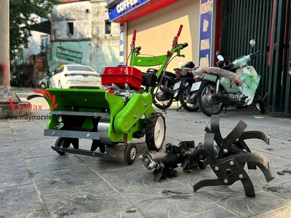 Máy xới đất, lên luống, sạc cỏ, băm cỏ chạy xăng Kawasaki KD170