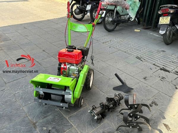 Máy xới đất, lên luống, sạc cỏ, băm cỏ chạy xăng Kawasaki KD170