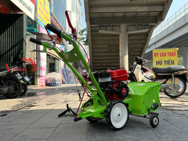 Máy xới đất, lên luống, sạc cỏ, băm cỏ chạy xăng Kawasaki KD170