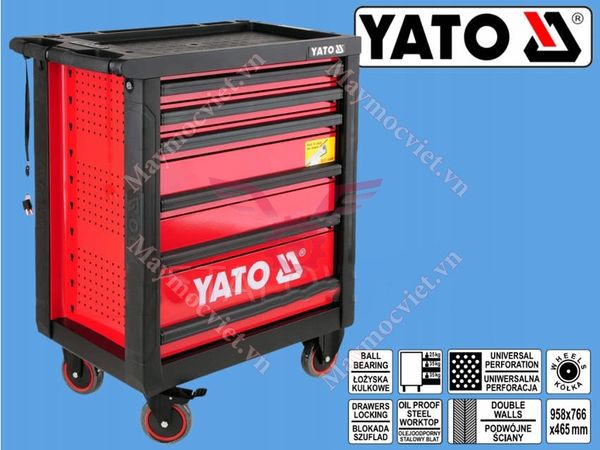 Tủ đựng đồ nghề cao cấp 6 ngăn Yato YT-0902