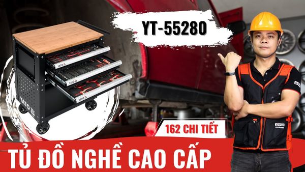Tủ đồ nghề 162 chi tiết YT-55280