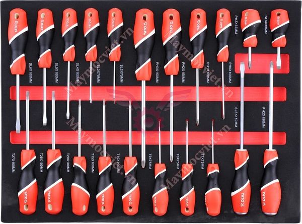 Tủ đồ nghề sửa chữa cao cấp 7 ngăn 211 chi tiết Yato YT-55290