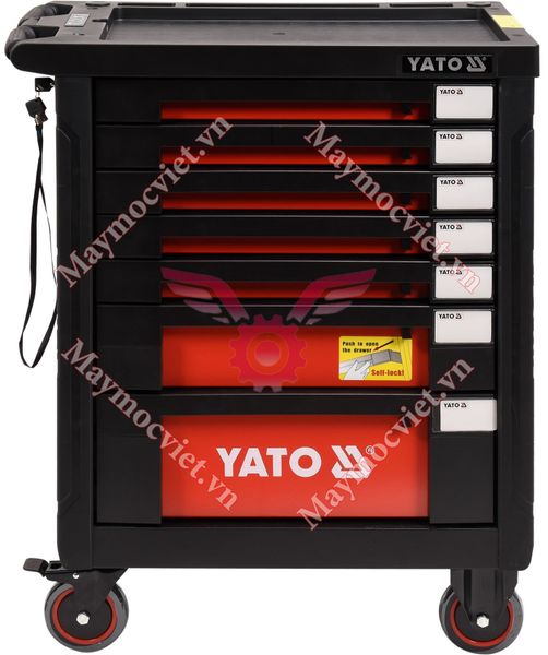 Tủ đồ nghề sửa chữa cao cấp 7 ngăn 211 chi tiết Yato YT-55290