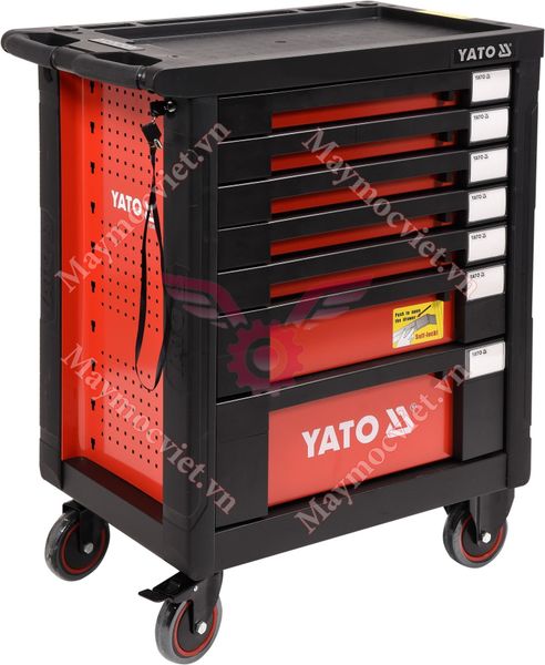 Tủ đồ nghề sửa chữa cao cấp 7 ngăn 211 chi tiết Yato YT-55290