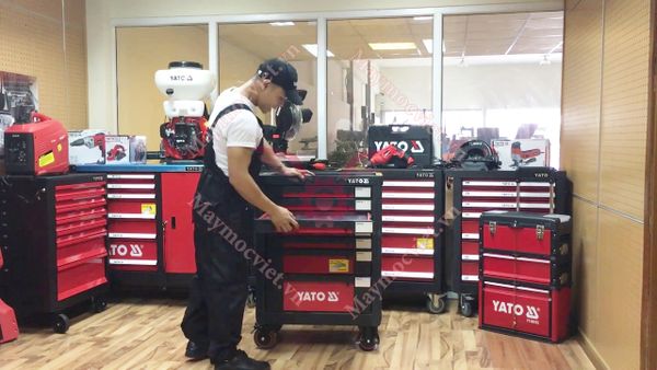 Tủ đồ nghề sửa chữa cao cấp 7 ngăn 189 chi tiết YT-55292