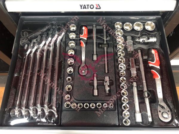 Tủ đồ nghề sửa chữa cao cấp 6 ngăn 177 chi tiết YT-55300