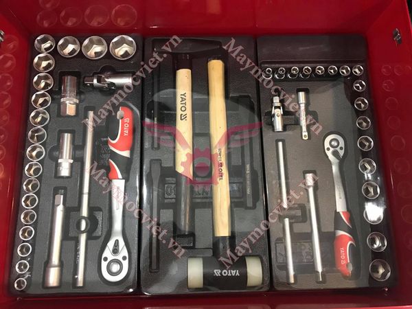 Tủ đồ nghề sửa chữa cao cấp 6 ngăn 177 chi tiết YT-55300