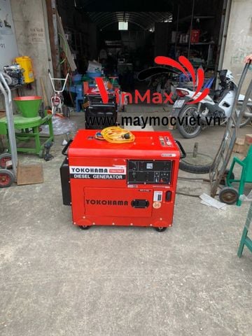 Máy Phát Điện Chạy Dầu 5Kw Yokohama YM6700T Siêu Cách Âm