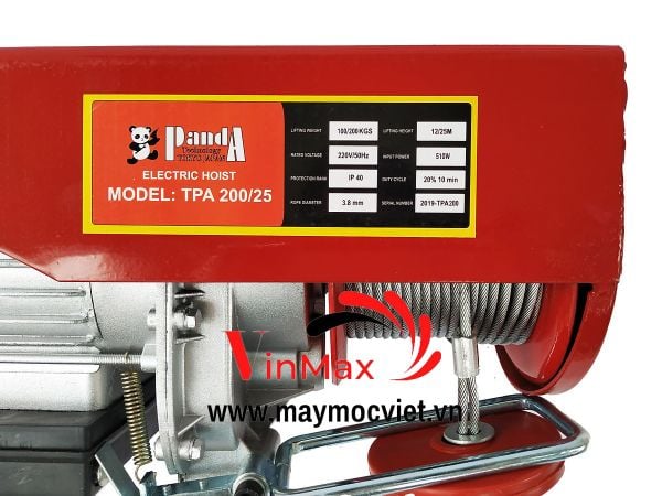 Máy Tời Điện Panda TPA200/25