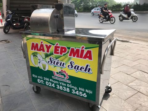 Máy ép mía Siêu Sạch ngăn tủ  ép 2 cây F2-800