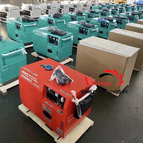 Máy Phát Điện Chạy Dầu Mactool 6.25KVA YDG600VT 3 Pha