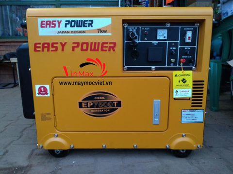Máy phát điện 5kw chạy dầu Easy 6700