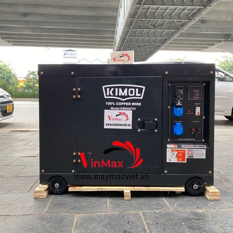 Máy Phát Điện Chạy Dầu 7Kw Kimol KM8500TD
