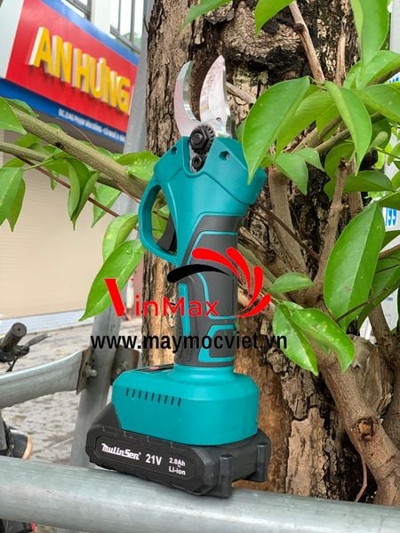 Bộ kéo cắt tỉa cành cây dùng pin MulinSen  21V