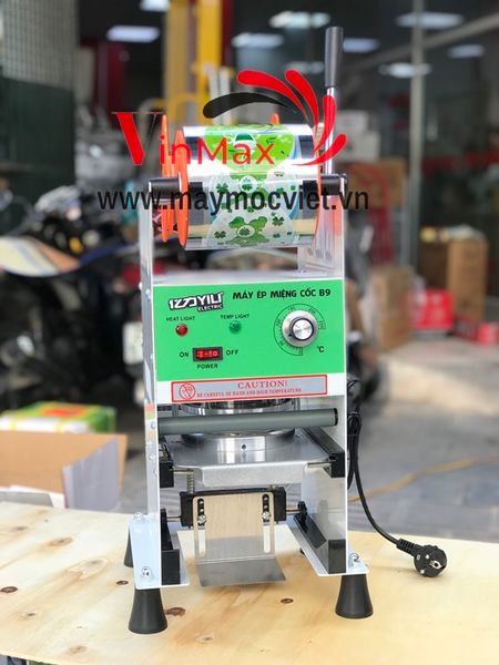 Máy dán miệng cốc Vinmax B9