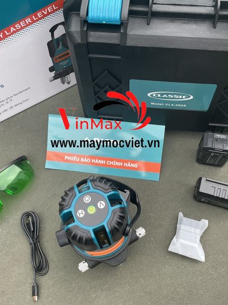 Máy cân mực Laser Classic 5 tia xanh CLA-29GS