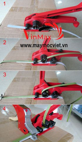 Bộ đóng dây đai dùng nhiệt cầm tay Vinmax VMD15