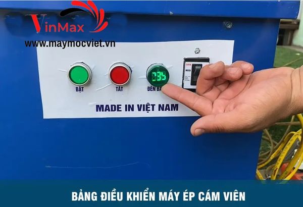 Máy ép cám viên Vinmax S160-3L hộp tủ điện