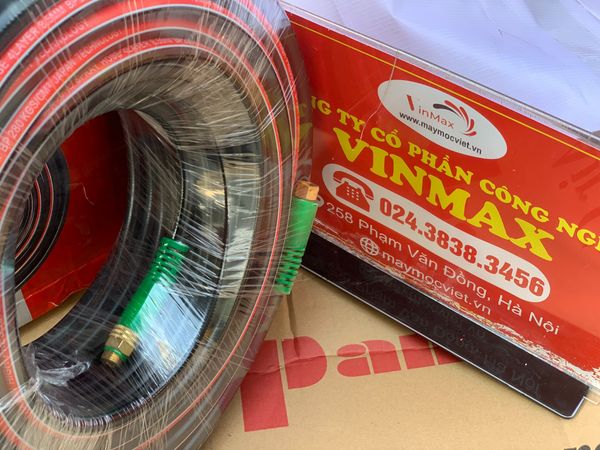 Dây hơi áp lực cao sọc đen đỏ Tonkin 8.5mm 50m