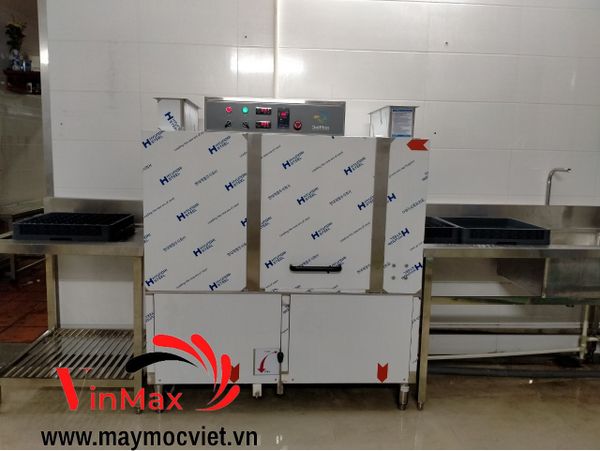 Máy rửa bát băng chuyền Dolphin DRC-1E