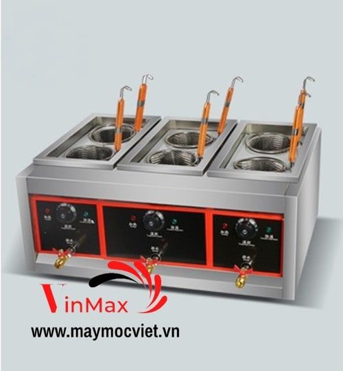Bếp điện trụng phở, trụng mì 6 ngăn điện 220V VMTP06