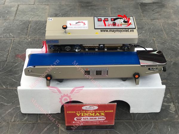 Máy hàn miệng túi liên tục nằm ngang  Vinmax LD900X