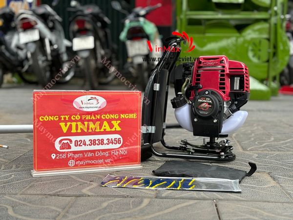 Máy cắt cỏ đeo lưng cần mềm 4 thì GX35