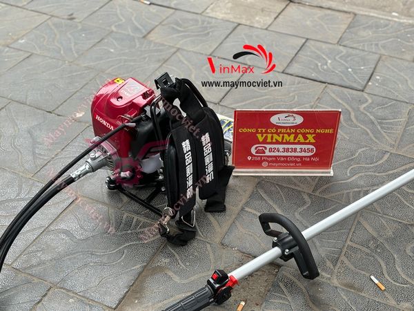 Máy cắt cỏ đeo lưng cần mềm 4 thì GX35