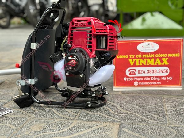 Máy cắt cỏ đeo lưng cần mềm 4 thì GX35