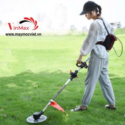 Máy cắt cỏ, sạc cỏ dùng pin Turbo TBC48