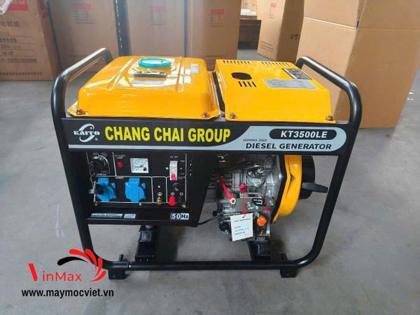 Máy Phát Điện Chạy Dầu 3Kw Changchai KT3500LE