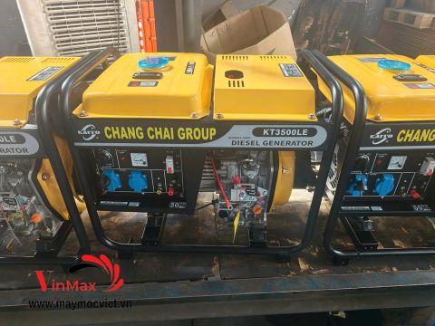 Máy Phát Điện Chạy Dầu 3Kw Changchai KT3500LE